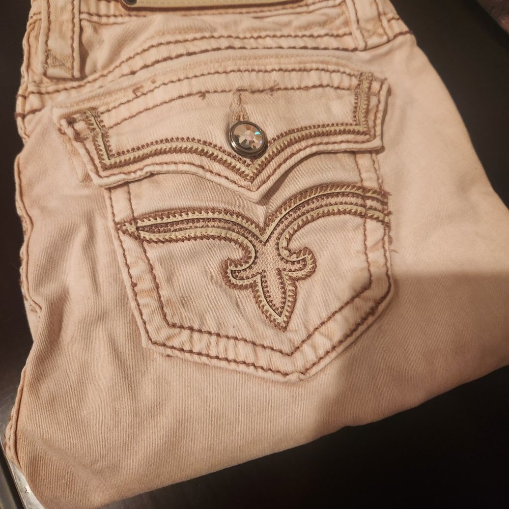 Rock Republic Tan Jeans